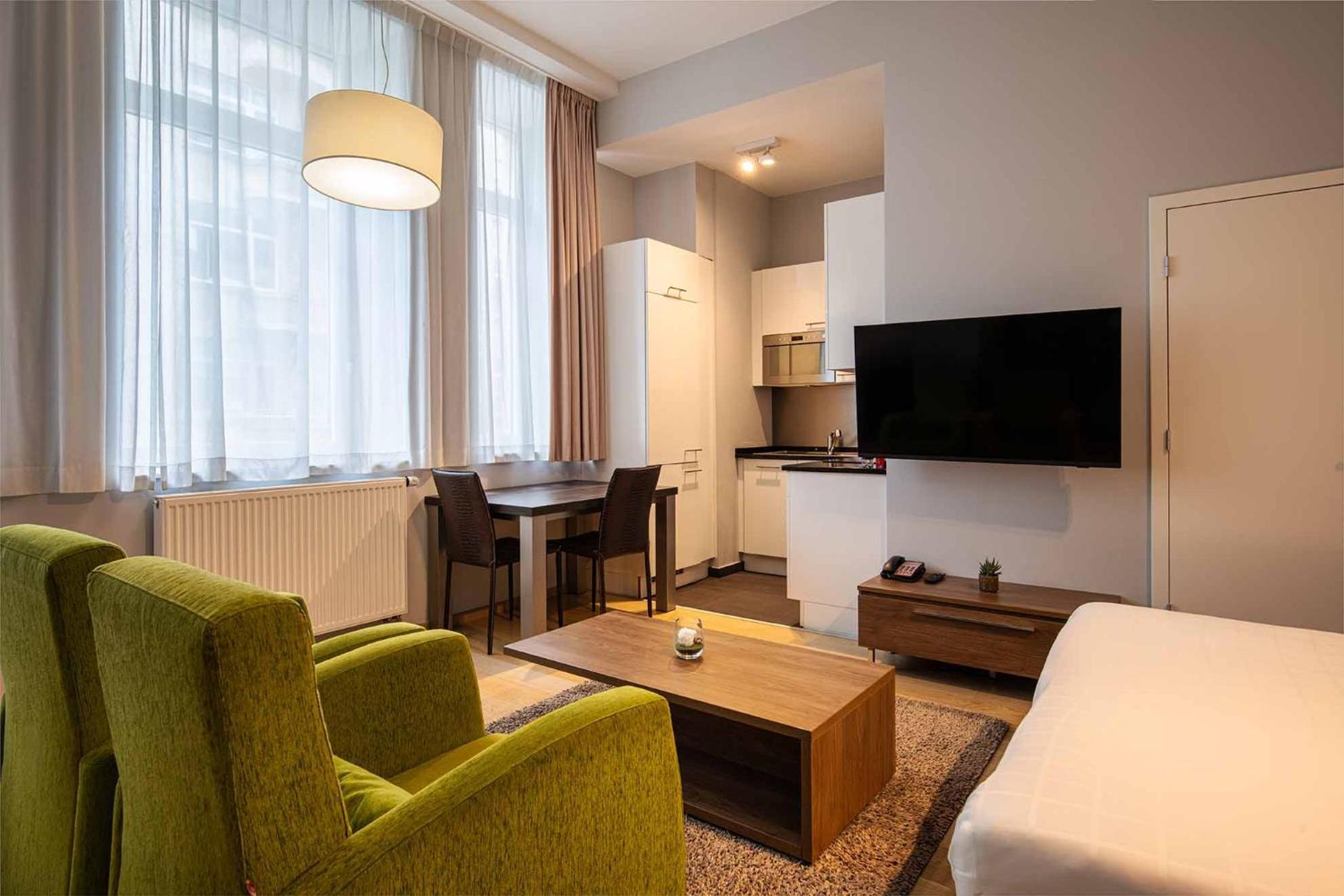 Thon Residence Florence Aparthotel Bruxelles Extérieur photo